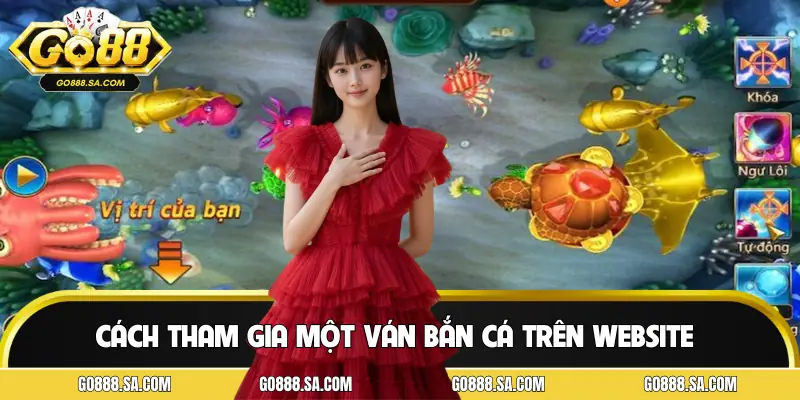 Cách tham gia trực tiếp một ván săn sinh vật biển trên website