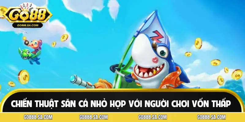 Chiến thuật săn cá nhỏ hợp với người chơi vốn thấp