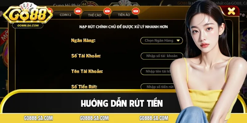 Quy trình rút tiền thưởng về tài khoản ngân hàng nhanh chóng